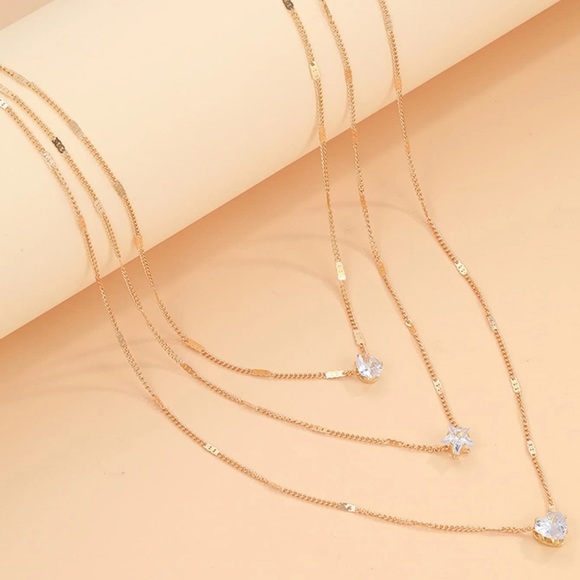 3 layer necklace - Picture 2 of 2